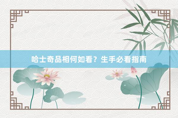 哈士奇品相何如看？生手必看指南
